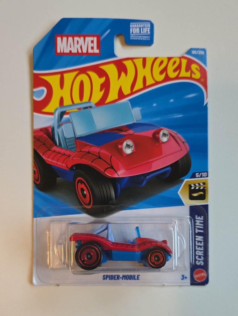 Hot Wheels Marvel Spider-Mobile - Screen Time